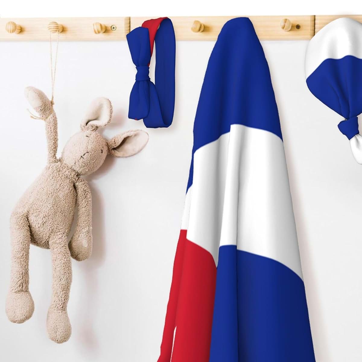 Hepbak Flag Of Cuba Swaddle Blanket And Headband Set (photo 3)