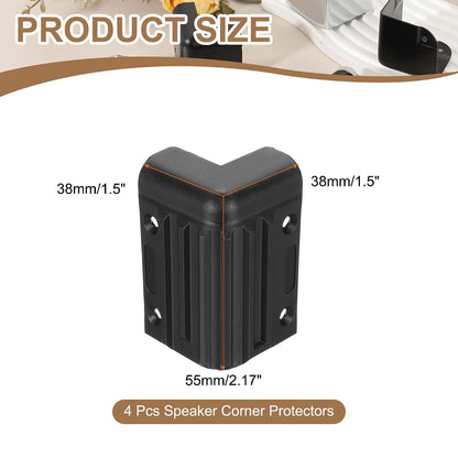 Uxcell Speaker Corner Protectors 4-Pack