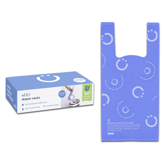 Ubbi Disposable Diaper Sacks Lavender