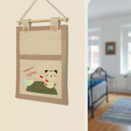 Blancho Bedding Wall Hanging Storage Basket
