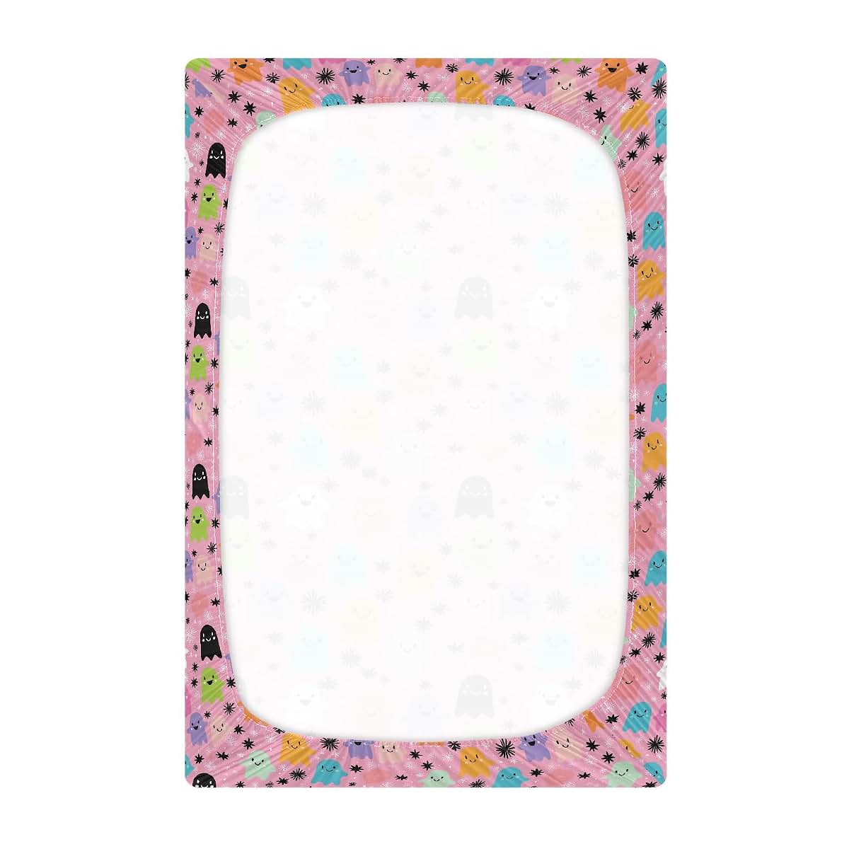 ElliTarr Fitted Crib Sheet Polyester Spandex Elastic Band