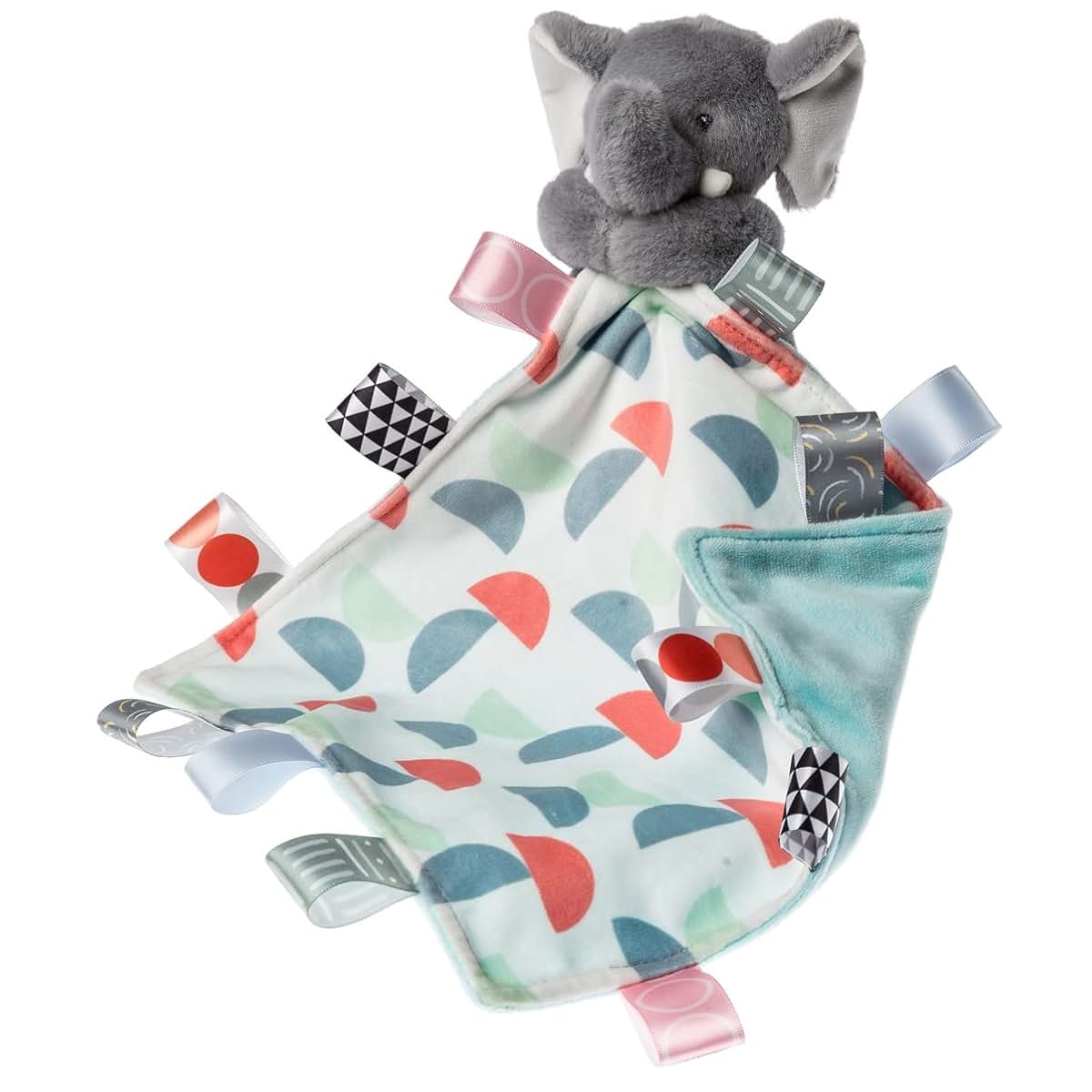 Taggies Cuddlebud Lovey Security Blanket 9 x 9-Inch Elephant
