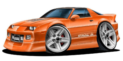 FatCat Wall Graphics 1982-1992 Camaro Z 28 Wall Decal Vinyl Wall Sticker