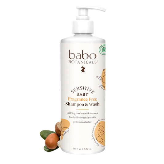 Babo Botanicals Sensitive Baby Shampoo & Wash