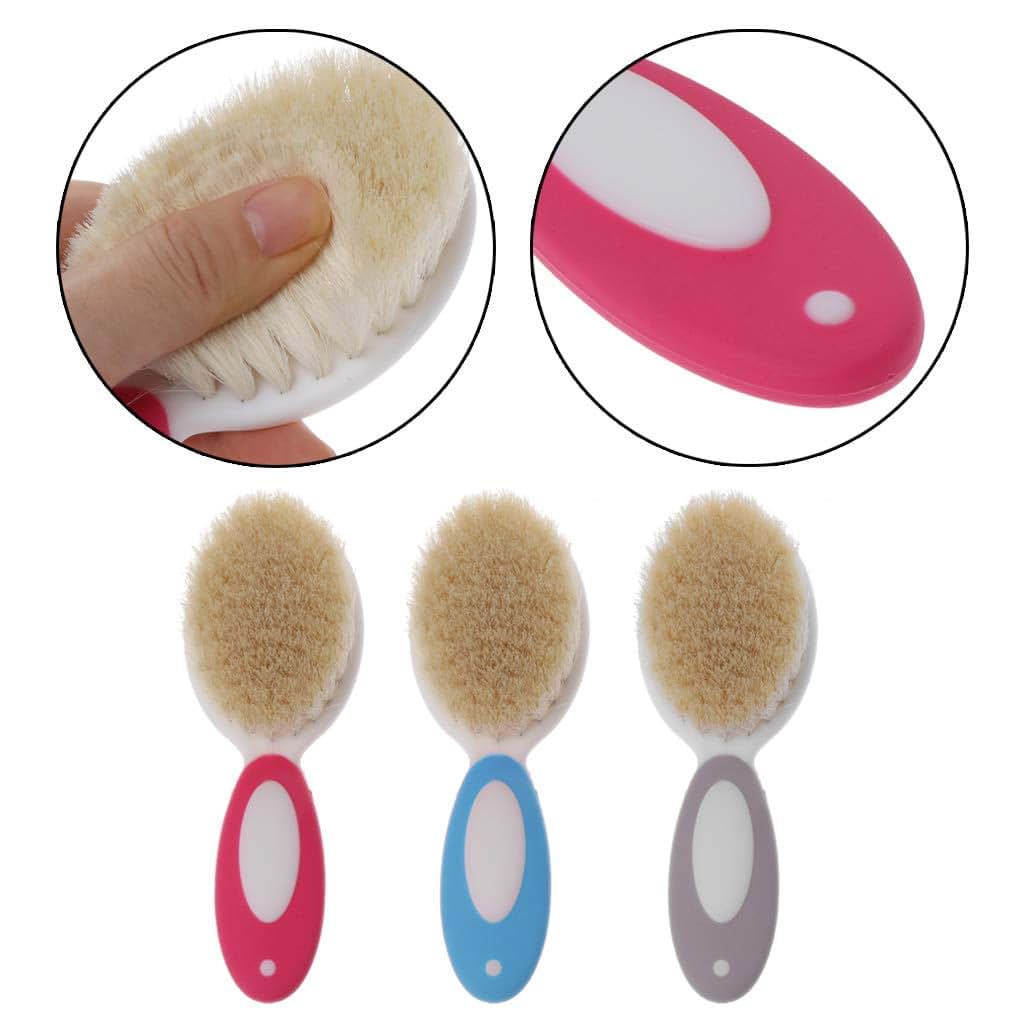 Psdndeww Newborn Hair Brush With Easy-carry Handle (photo 3)
