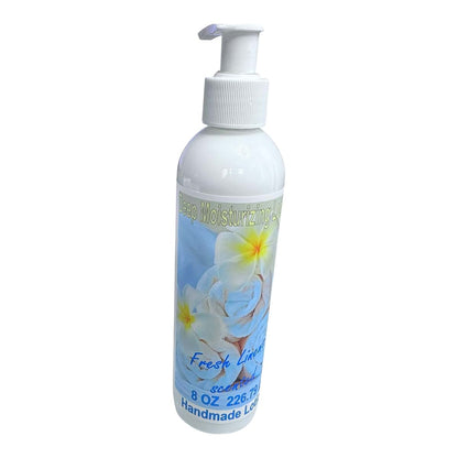 Dharma Suds Deep moisturizing lotion fresh linen scented 8 oz pump cap bottle (photo 3)