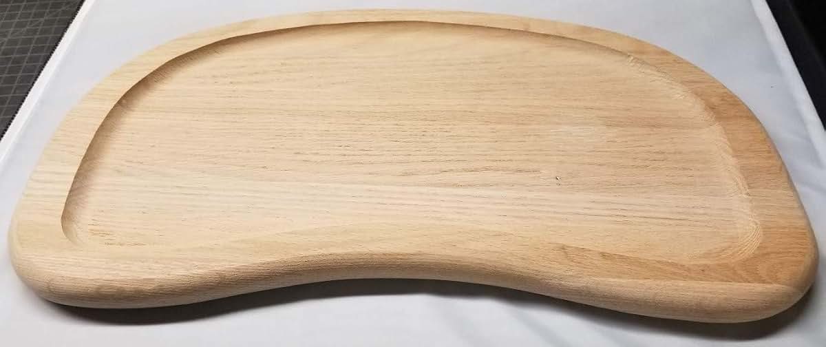 Redposie Oak High Chair Tray - Hardware Attachment Included, Easy to Install (photo 2)