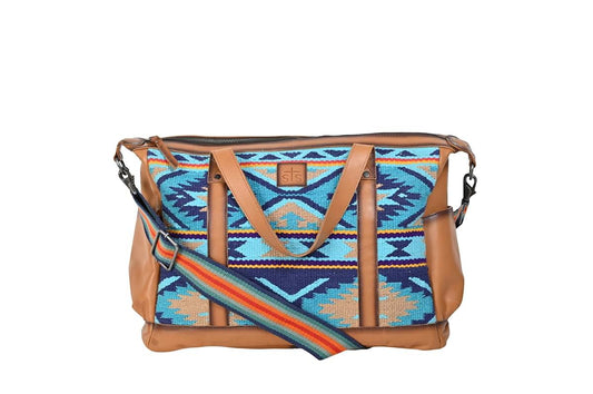STS Ranchwear Mojave Sky Diaper Bag Multi/Blue Aztec One Size