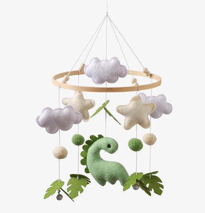 Dinosaur Jungle Crib Mobile for Nursery Decor
