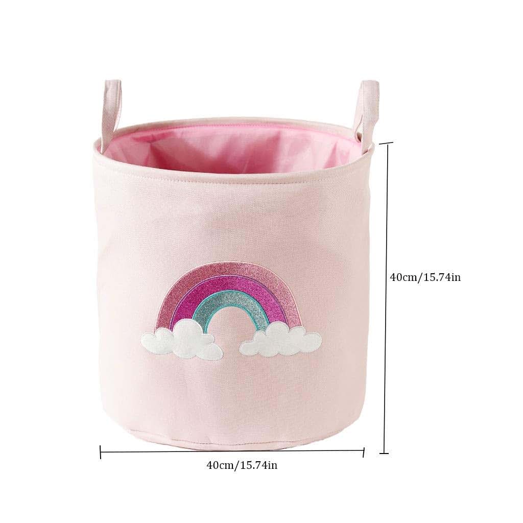 Storage Basket With Side Handles 40x40cm