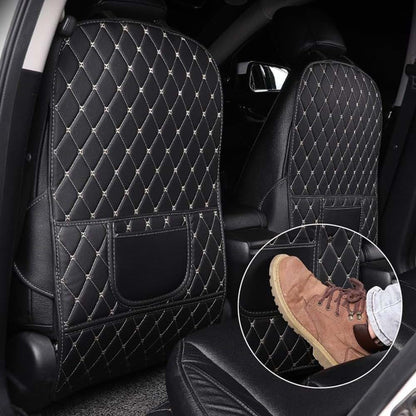 Dxdzznb Car Seat Kick Mat For Chevy Blazer, 2 Pack Red Seat Back Protector (photo 4)