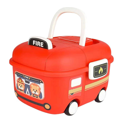 Wozun Cartoon Car Toy Storage Organizer With Sturdy Base