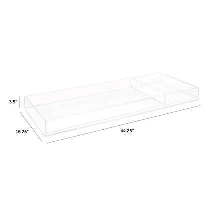 Nursery Works Clear Acrylic Changing Tray for Dressers