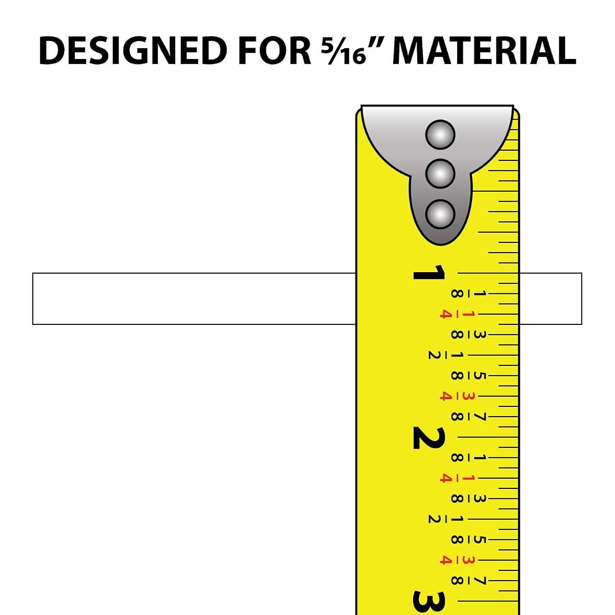 Outwater Plastics White 5/16'' Long Leg Styrene Plastic U-Channel/C-Channel 36 Inch Lengths (Pack of 4) (photo 3)