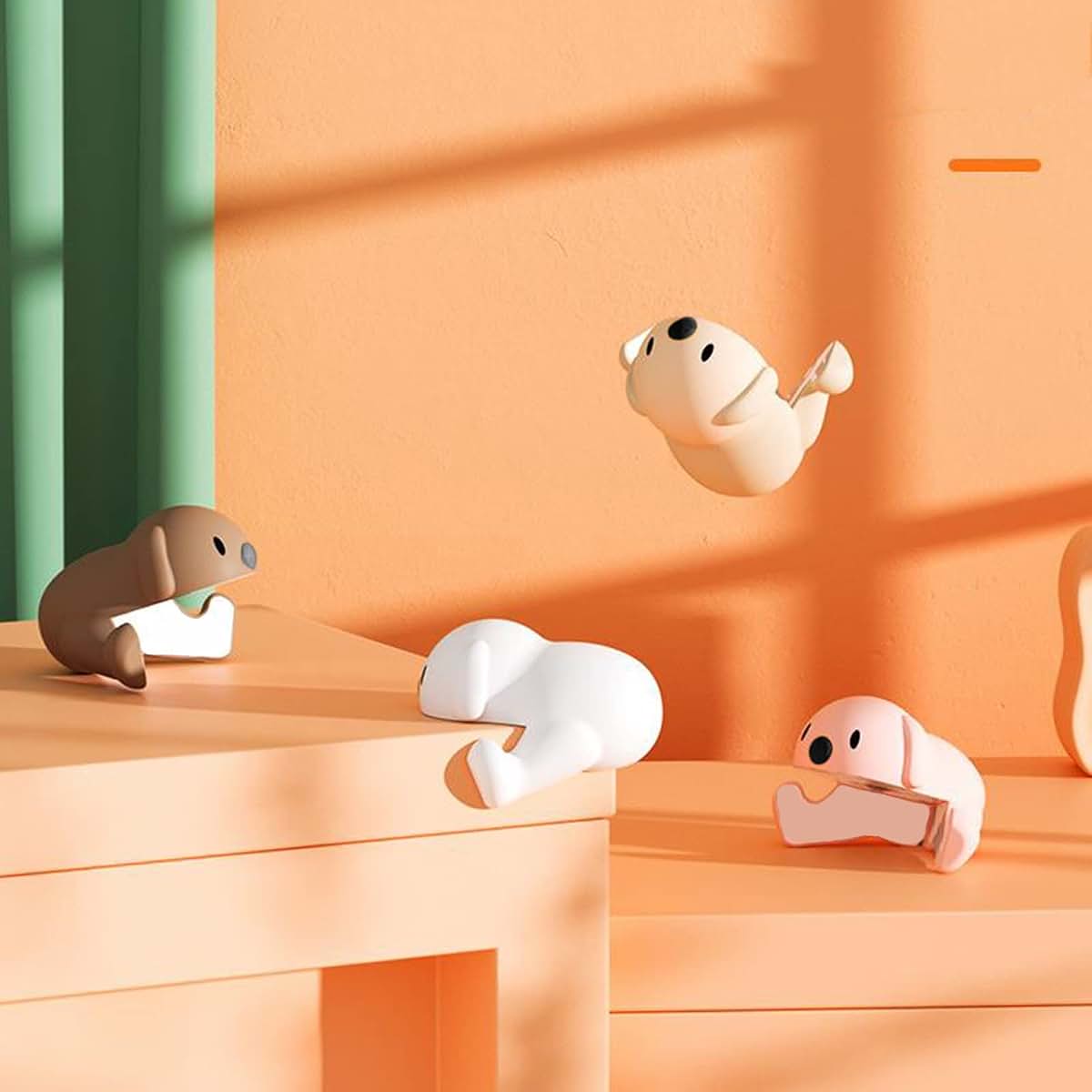 Syanjin Cartoon Dog Table Corner Protector Silicone Guards