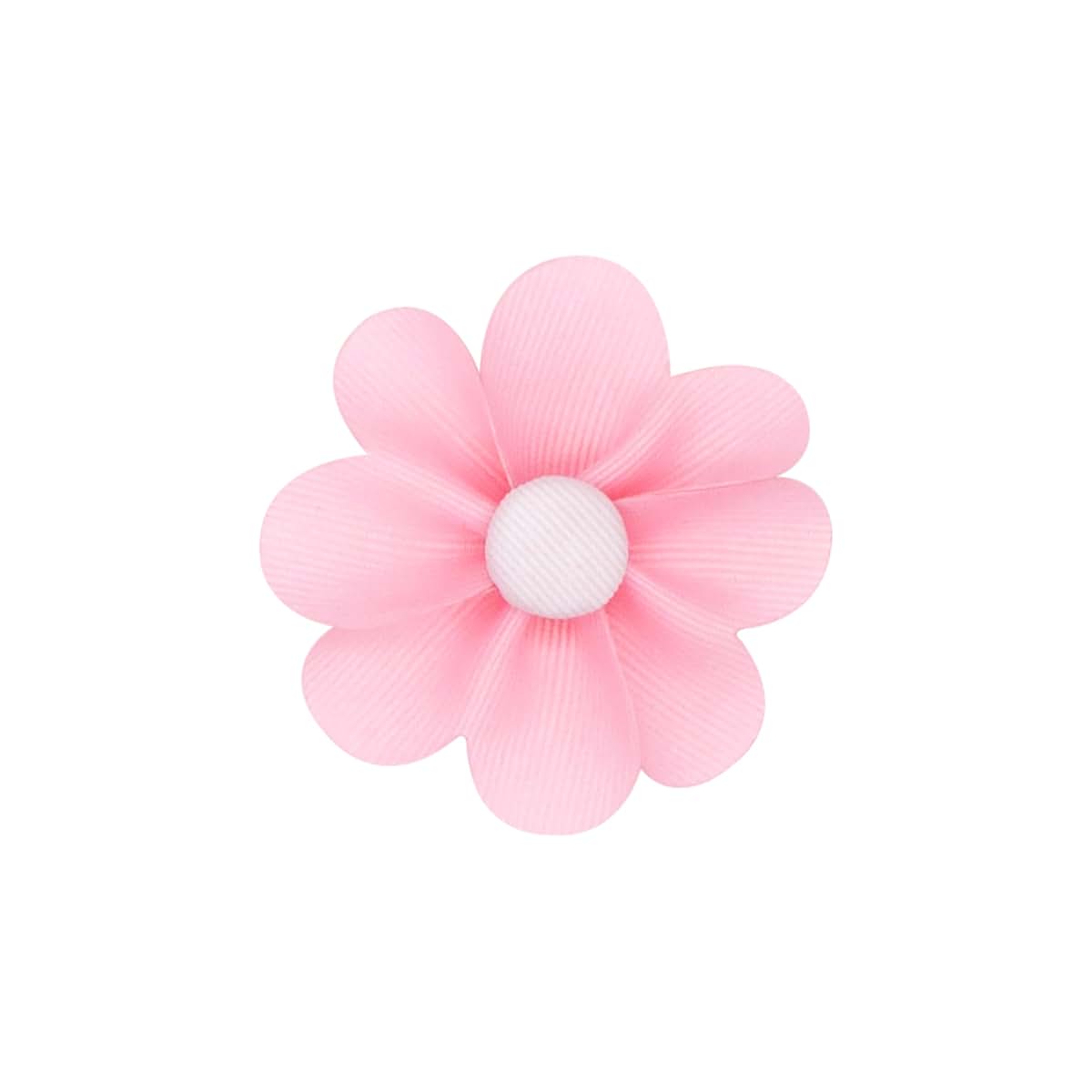 Wee Ones Girls Grosgrain Petal Flower Hair Clip