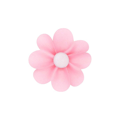 Wee Ones Girls Grosgrain Petal Flower Hair Clip