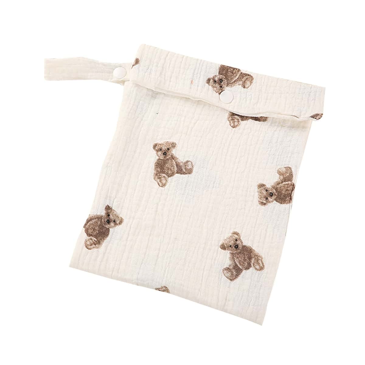 Xinsheinelry Practical Cotton Mom Storage Bag And Baby Strollers Organizer Pouch