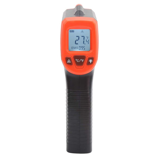 01 Infrared Thermometer, Temperature Gun Strict Quality Control for Hot Engine Parts(red)