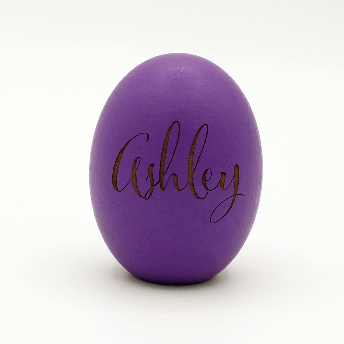 MYETCHEY Personalized Easter egg Easter basket stuffers for babies Baby Easter Easter gifts for toddlers Wood Easter