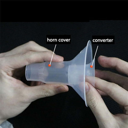 ROYALEAD 17/19/21mm Breast Pump Funnel Inserts Plug-in Different Caliber Size Converter Small Nipple Horn Adapter (photo 3)