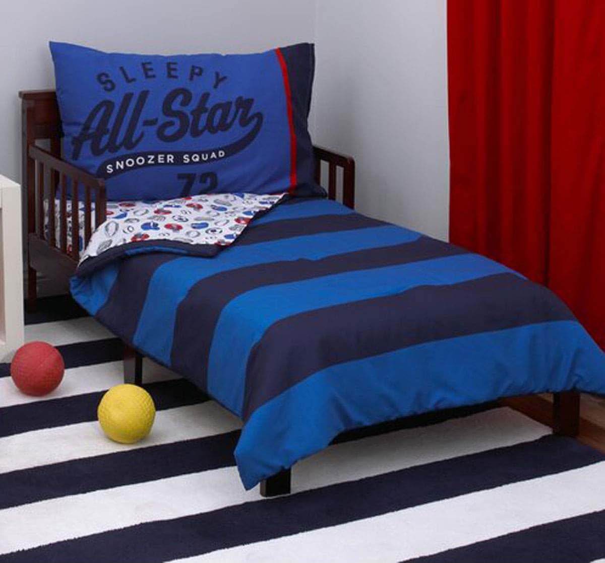 Carter's Sport 4pc Toddler Bedding Set for Crib Mattress