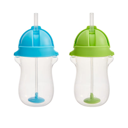 Munchkin Weighted Toddler Straw Cups with Click Lock Lid