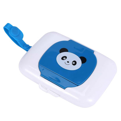 pizarra Travel Wet Wipes Holder Box with Hand Strap, PP Material