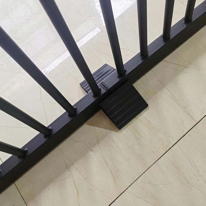 YUSHTPO 2Pc Pet Gate Fence Feet Dog Stable Stand Freestanding Panel Triangular Isolation (photo 3)