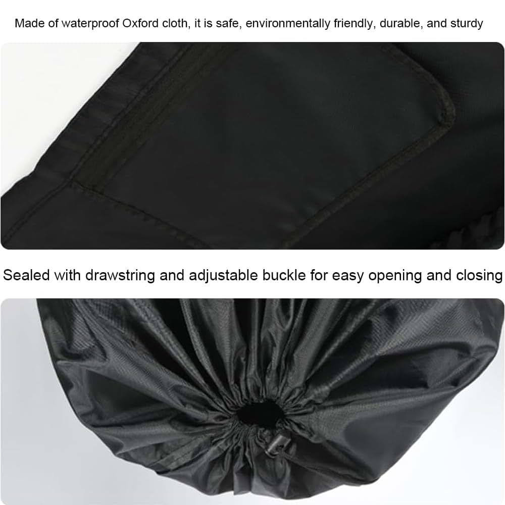YUANGUNGUN Air Travel Stroller Bag - Black Protective Case with Shoulder Strap (photo 3)