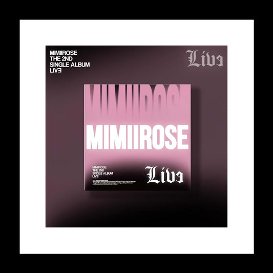 mimiirose LIVE 2nd Single Album Photobook with Photocard, Lenticular Card, Polaroid, and Sticker