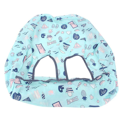SUNGOOYUE Baby Shopping Cart Cover with Seat Belt, Washable 25.5 Inch Cushion