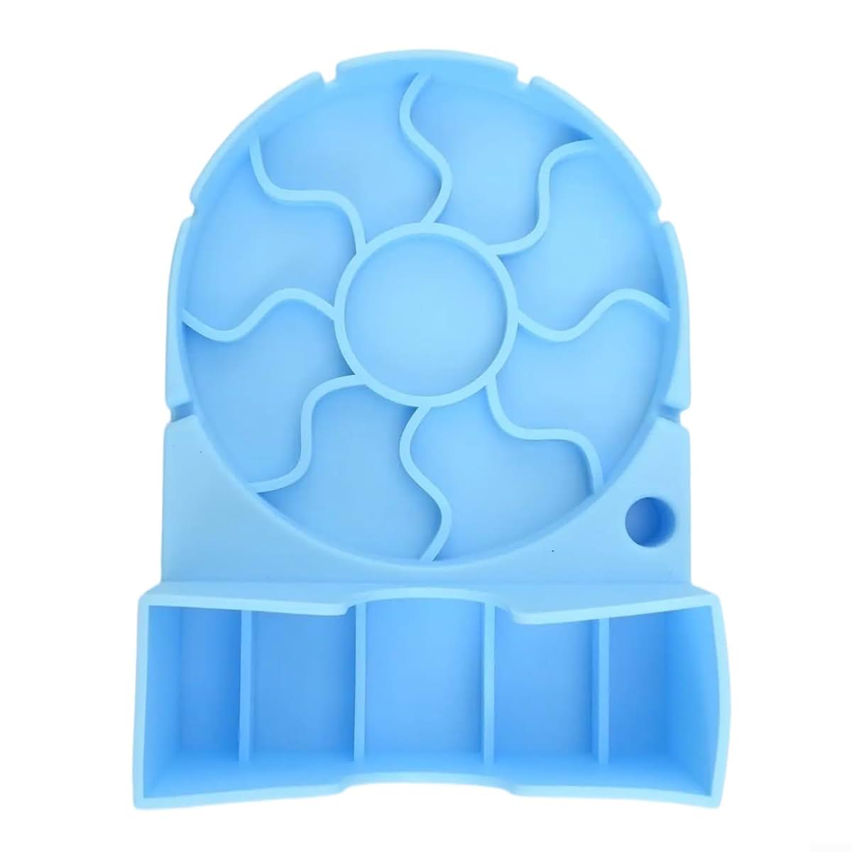 Girftong Foldable Silicone Bottle Drying Rack with Drip Tray (photo 4)
