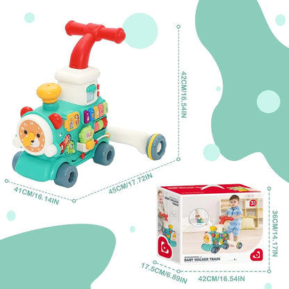 Baby Walker Activity Center: Sit-to-Stand Learning Push Toys for Infant Toddlers