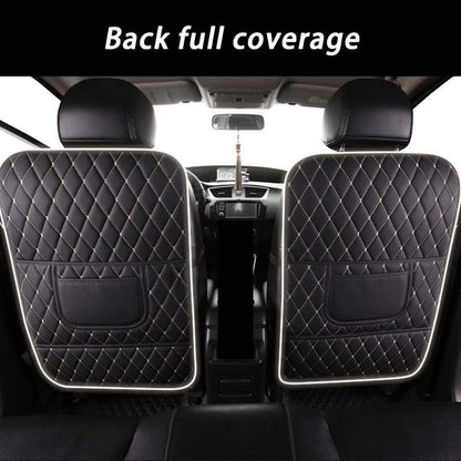 Dxdzznb Car Seat Kick Mat For Chevy Blazer, 2 Pack Red Seat Back Protector (photo 2)