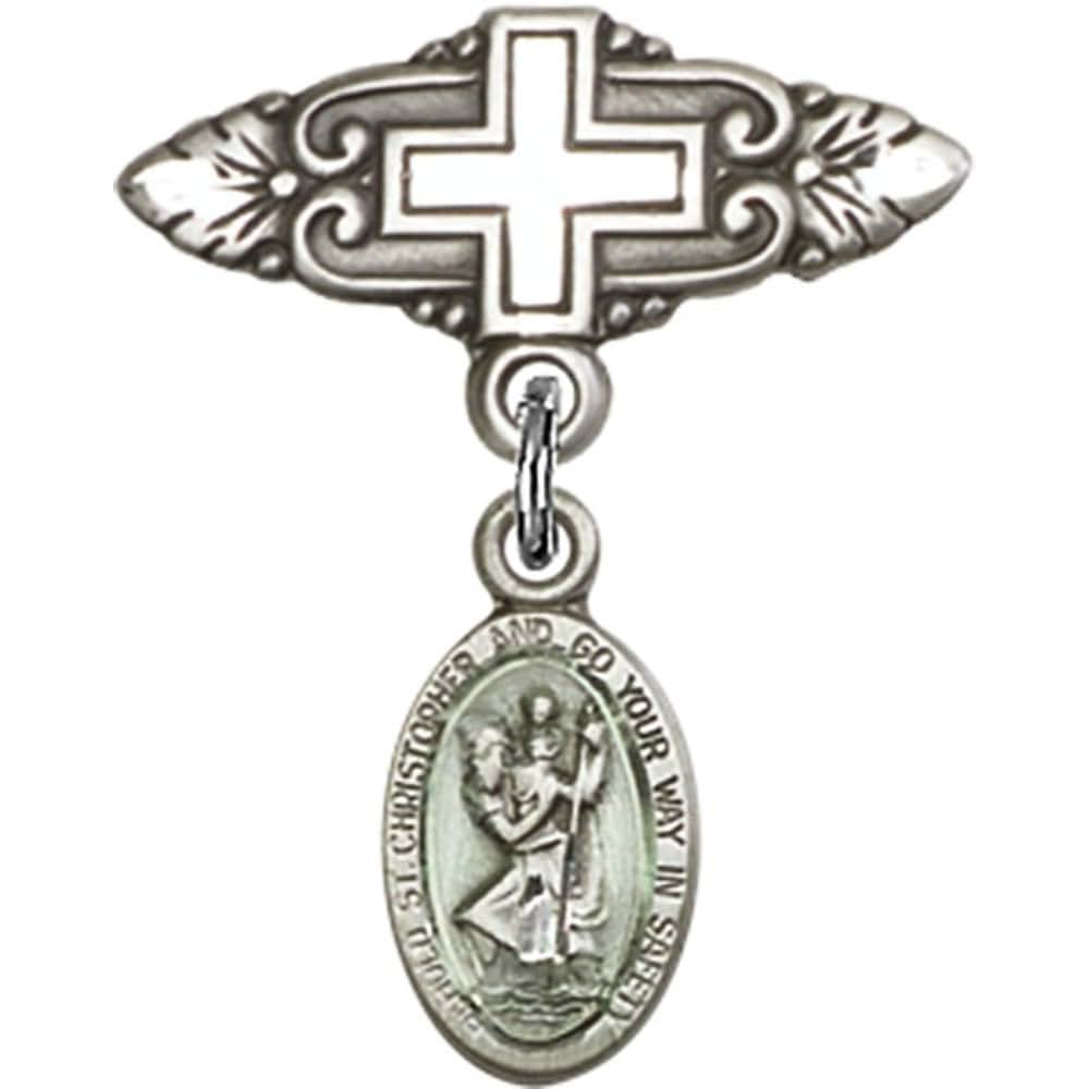 Bonyak Jewelry Sterling Silver Baby Badge