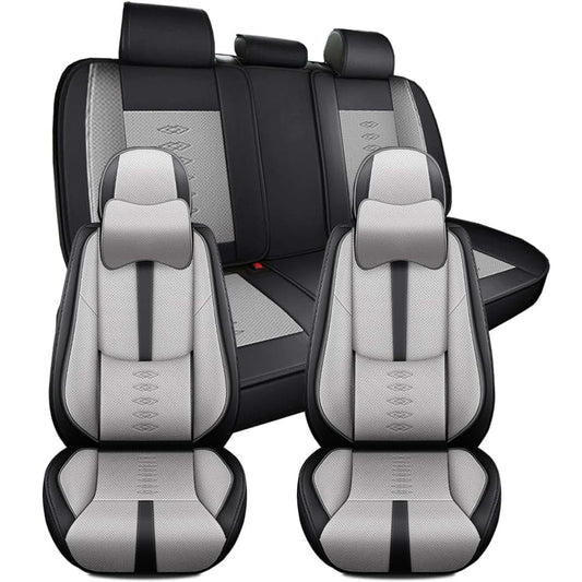 NCCLOVELY Waterproof Faux Leather Car Seat Covers For Kia Soul
