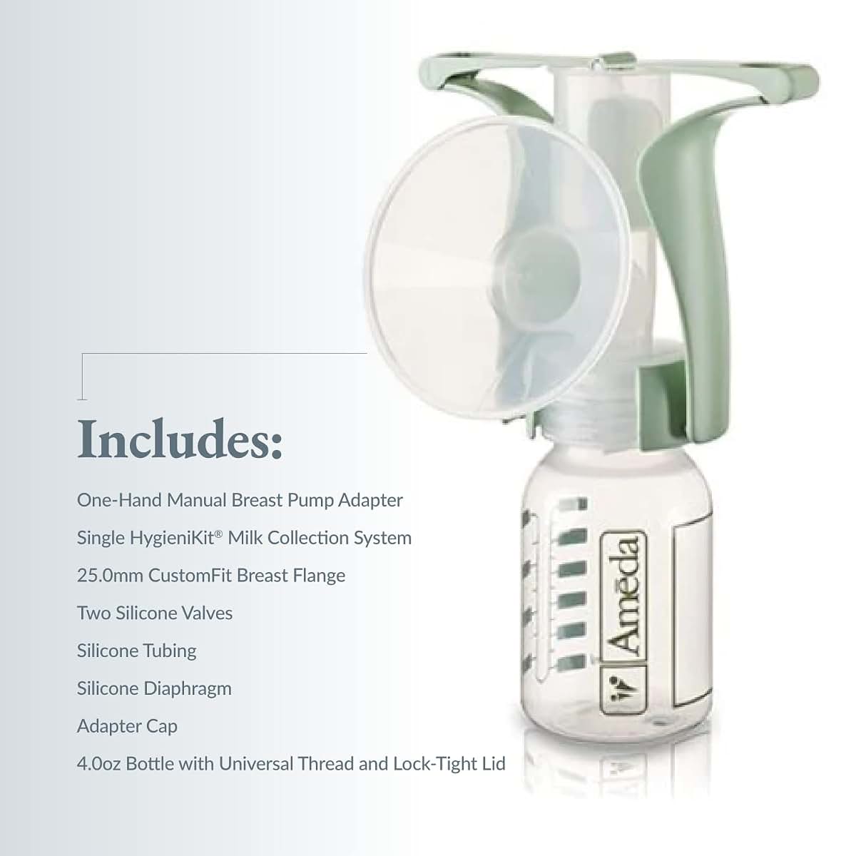 Manual Breast Pump for Portable Milk Expression | Ameda