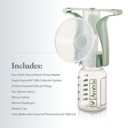 Manual Breast Pump for Portable Milk Expression | Ameda
