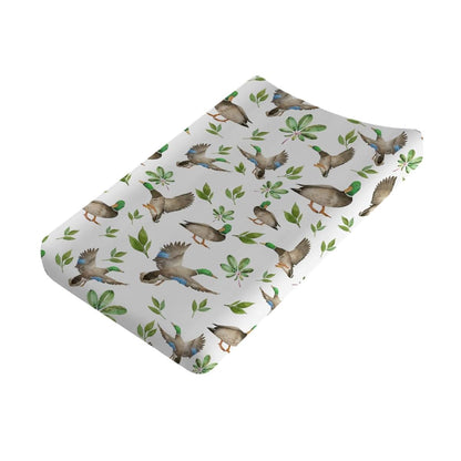 Kastlee Mallard Ducks Changing Pad Cover