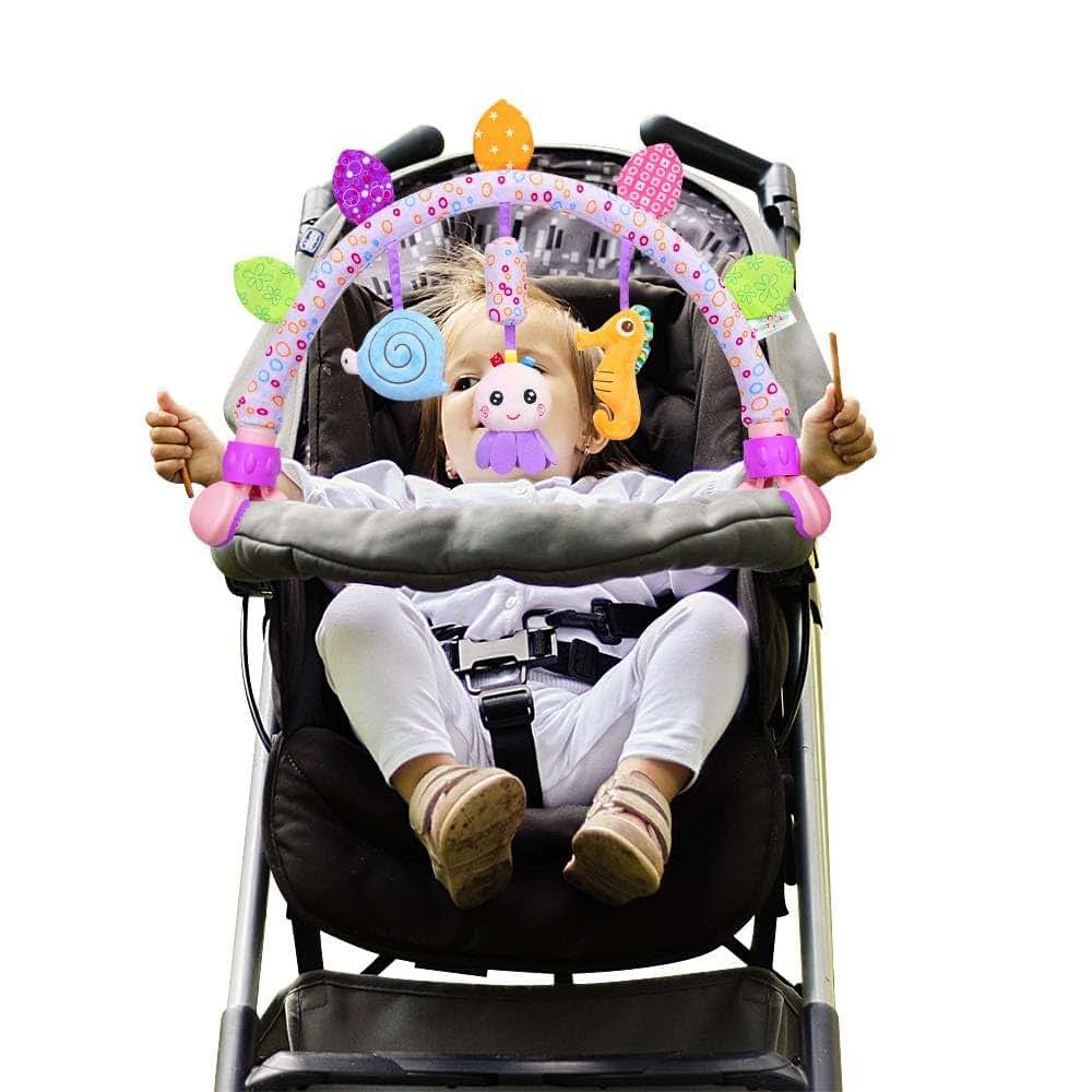 Caterbee Baby Mobile Toys for Stroller, Crib & Car Seat
