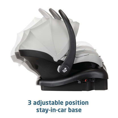 Maxi-Cosi Gia XP Luxe Travel System Stroller and Car Seat with 3-Wheel Maneuverability