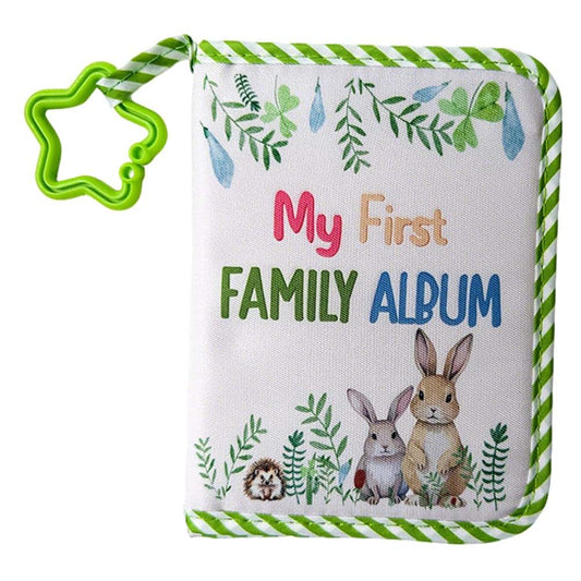 ZUYYON Baby Photo Album Baby Memory Book Soft Cloth Photo Book