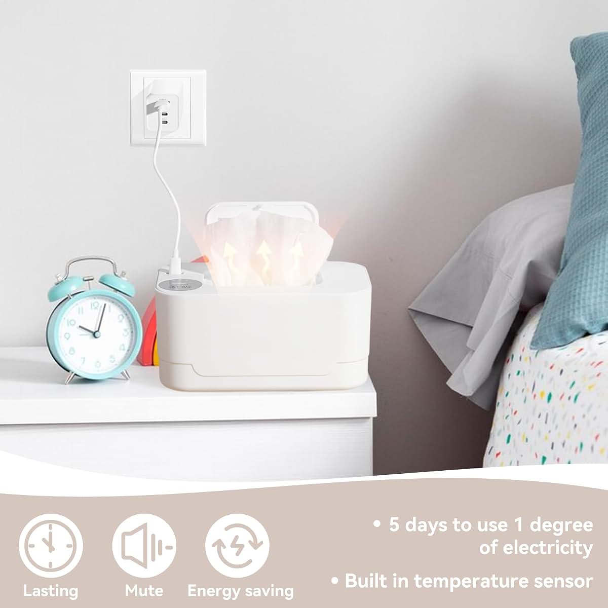 Gsycle Portable Wet Wipes Heater