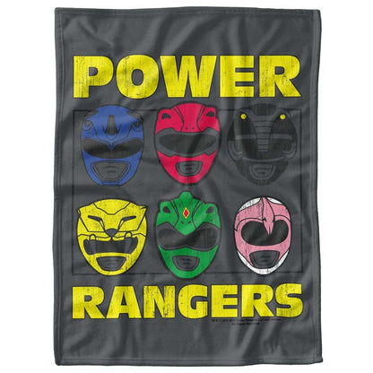 Power Rangers Fleece Receiving Blanket for Infants (30x40 Inches)