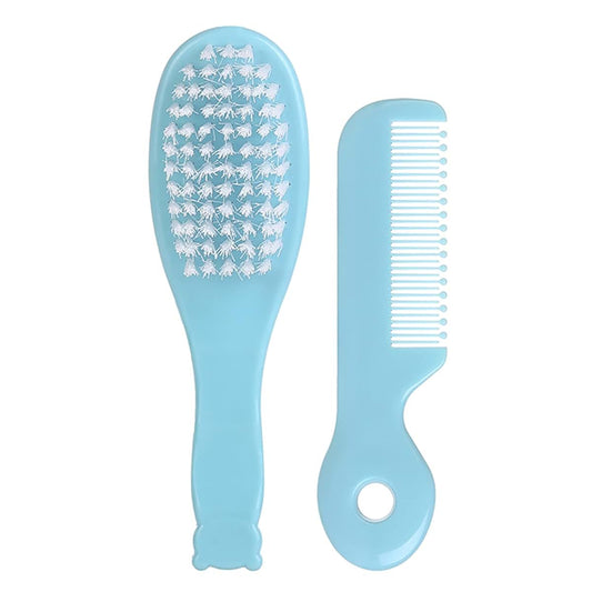 MHADBKH Newborn Caps Brush Soft Hair Brush Hair Comb Set Travel Hair Comb For Baby Toddler Bathing Head Massage