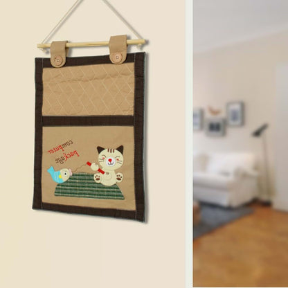 Blancho Bedding Wall Hanging Storage Basket