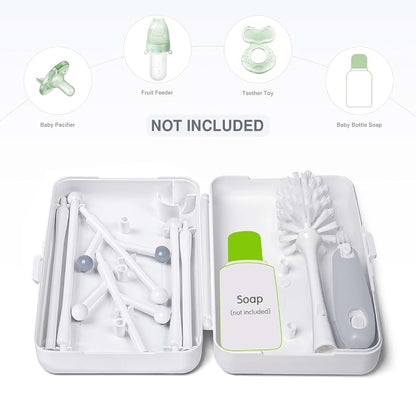 Termichy Travel Bottle Drying Rack and Cleaning Kit