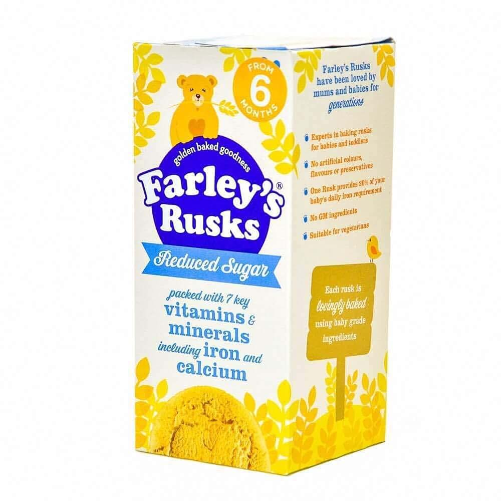 Farley Rusks Farleys Rusks 4 Month Reduced Sugar Original 150g X 4 Pack