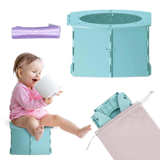 Teo Baby Products Portable Toddler Travel Potty in Sailboat Blue